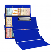 WhiteCoat Clipboard® Trifold - Blue Flight Medic Edition